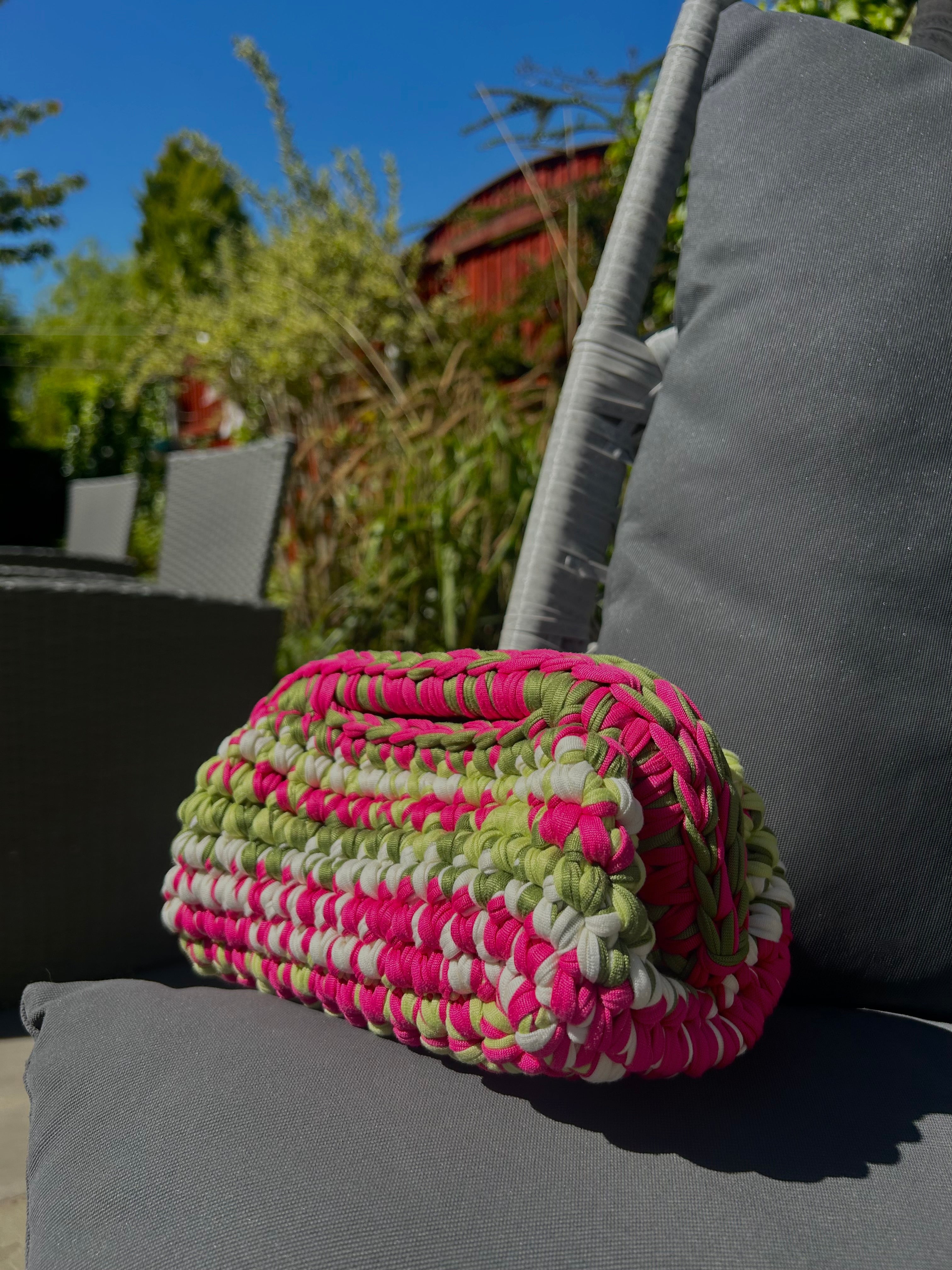 Classic Clutch in Watermelon