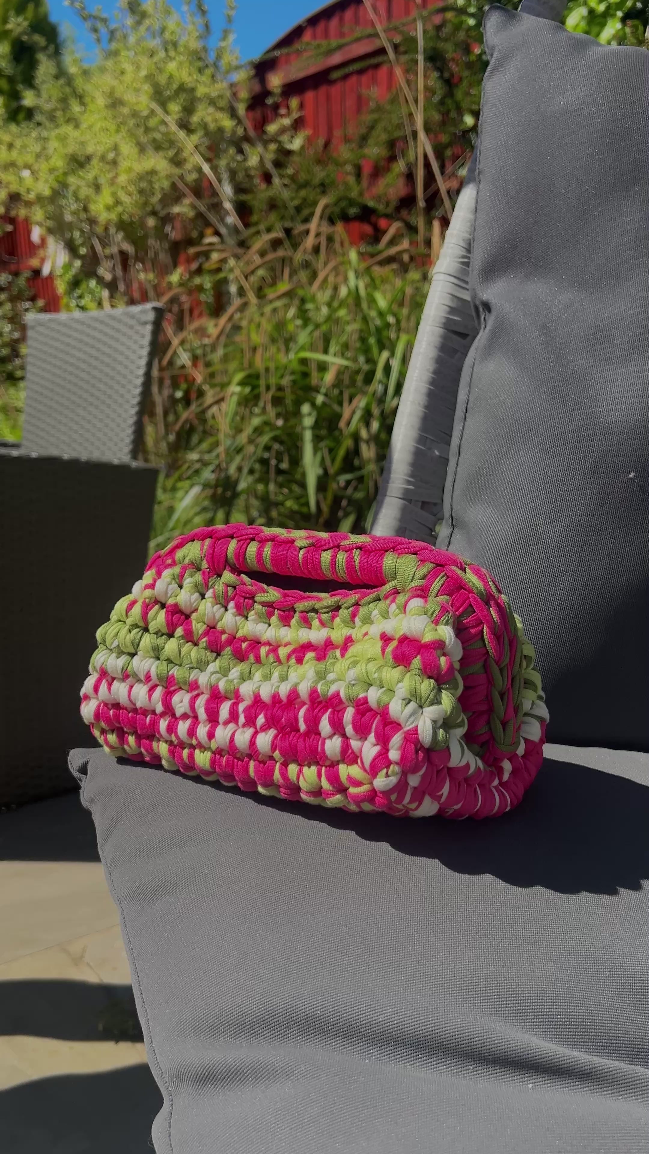 Classic Clutch in Watermelon
