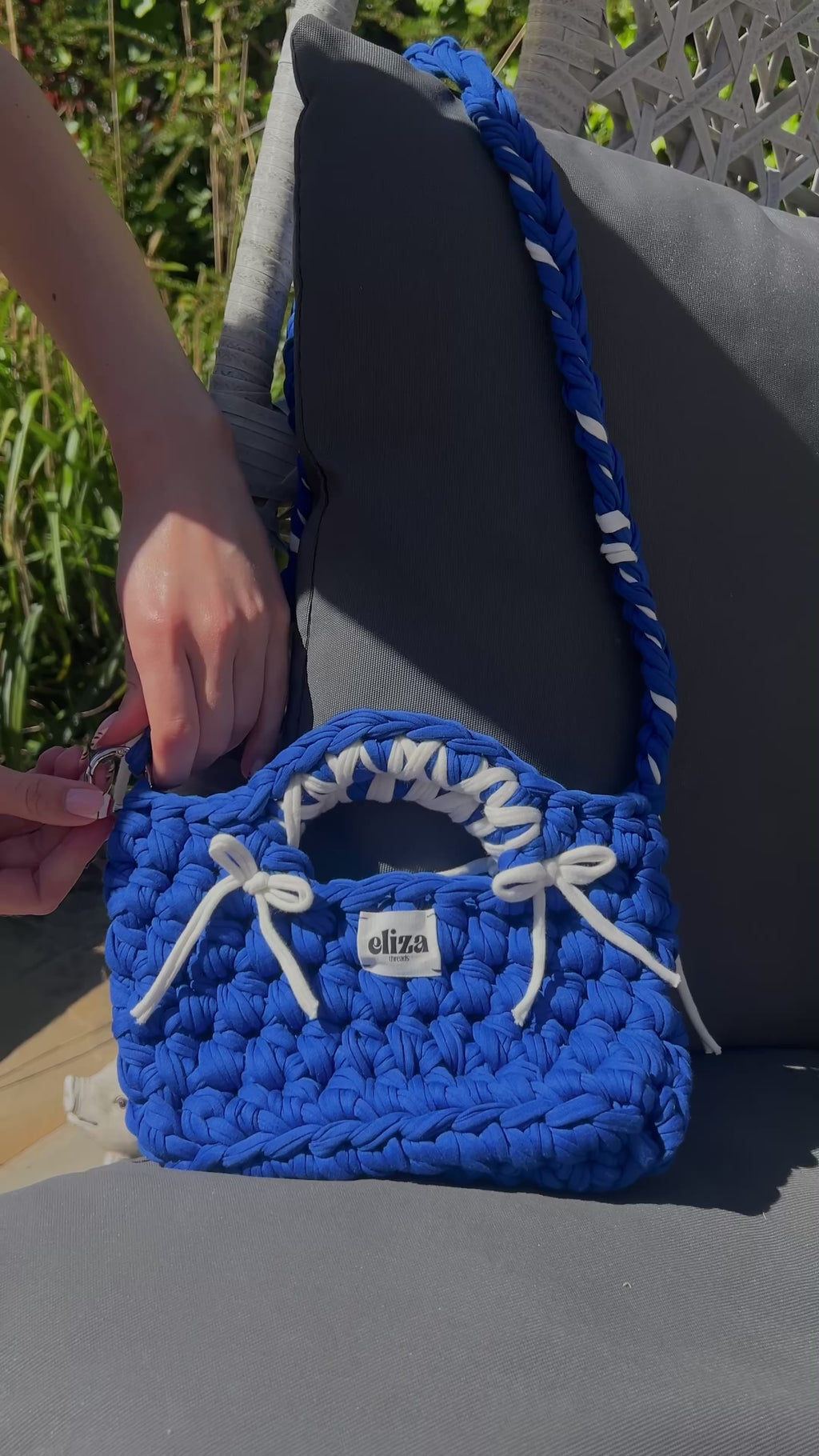 Athena Mini in Royal blue